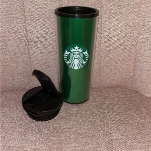 Green Starbucks coffee cup